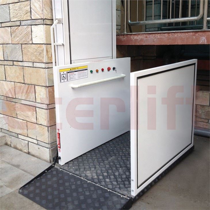 Customize Hydraulic Vertical Wheelchair Lift For Disabled People