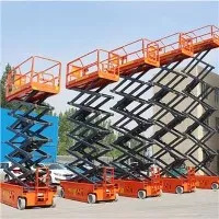 油圧電気自走式シザーリフトプラットフォーム