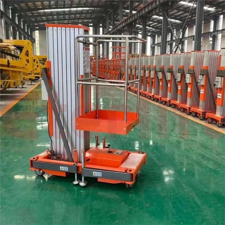 8m Single Mast Aluminum Lift