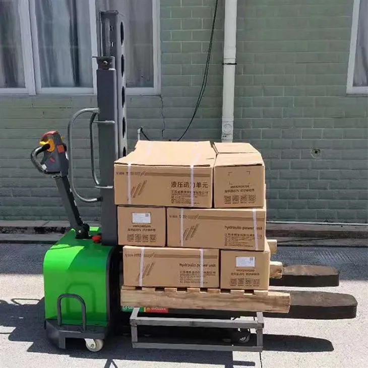 Portable Self-loading Pallet Stacker