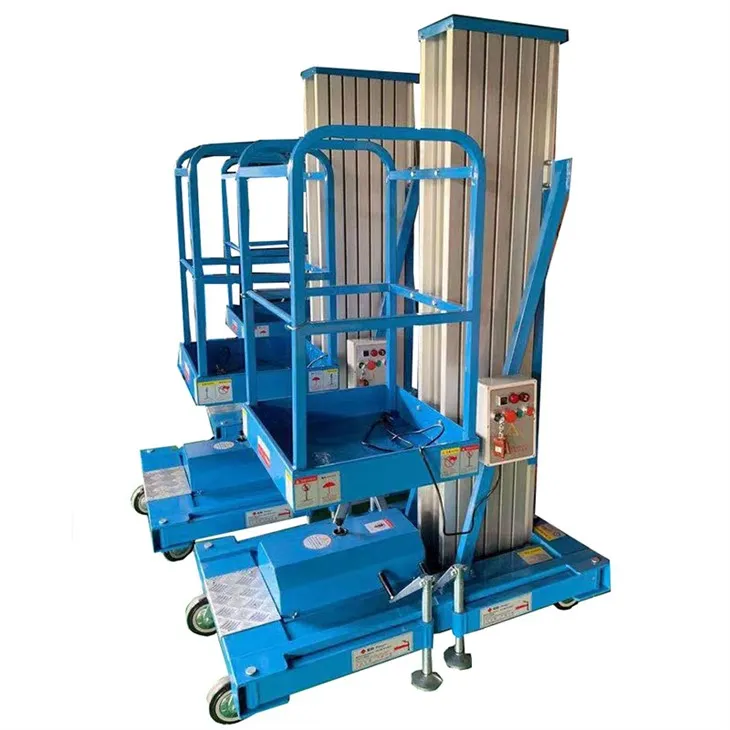 アルミニウム垂直マストリフト